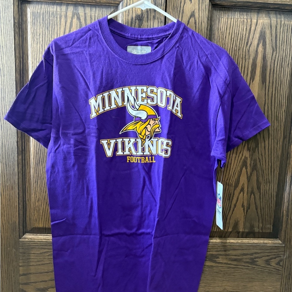 NFL Purple Minnesota Vikings Short Sleeve Tee
